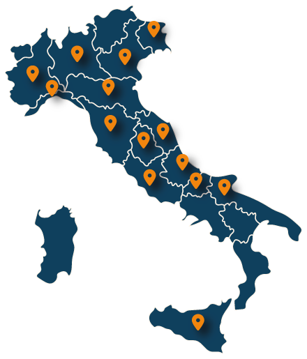 Le province in cui operiamo